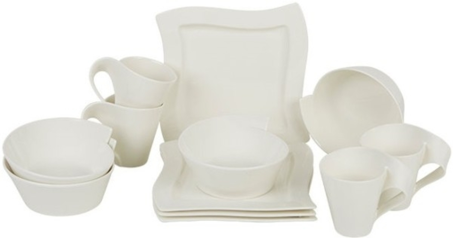 Villeroy & Boch NewWave Frühstücks-Set für 4 Personen / 12 Teile Bild 1