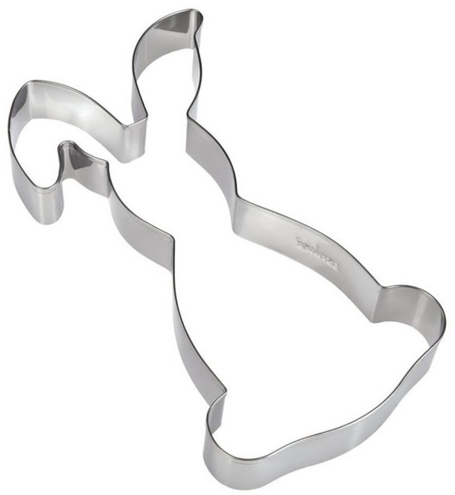 Zenker | Knickohr Hase Ausstecher | Premium Edelstahl | spülmaschinenfest | ideal für Osterbäckerei | Größe: 196x111x26mm Bild 1