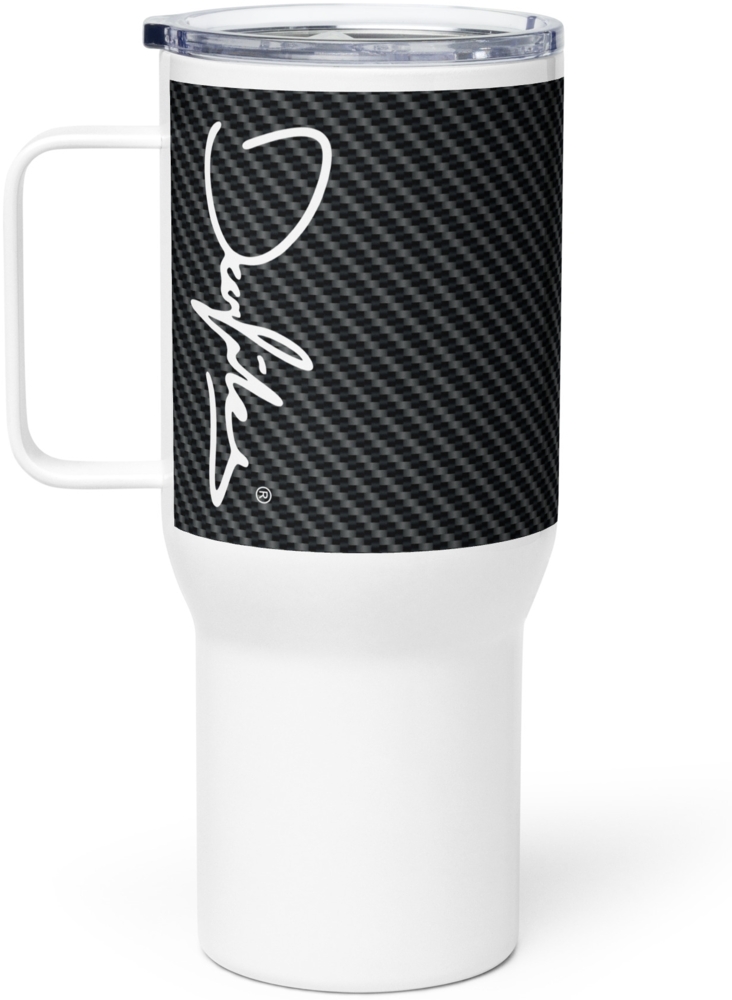 DECALVIBES Reisebecher mit Griff Carbon - 739 ml Bild 1