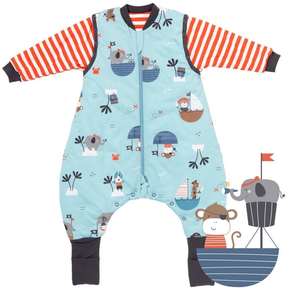 Schlummersack Kinderschlafsack Schlafsack mit Füßen und umklappbaren Bündchen, 2.5 Tog OEKO-TEX Bild 1