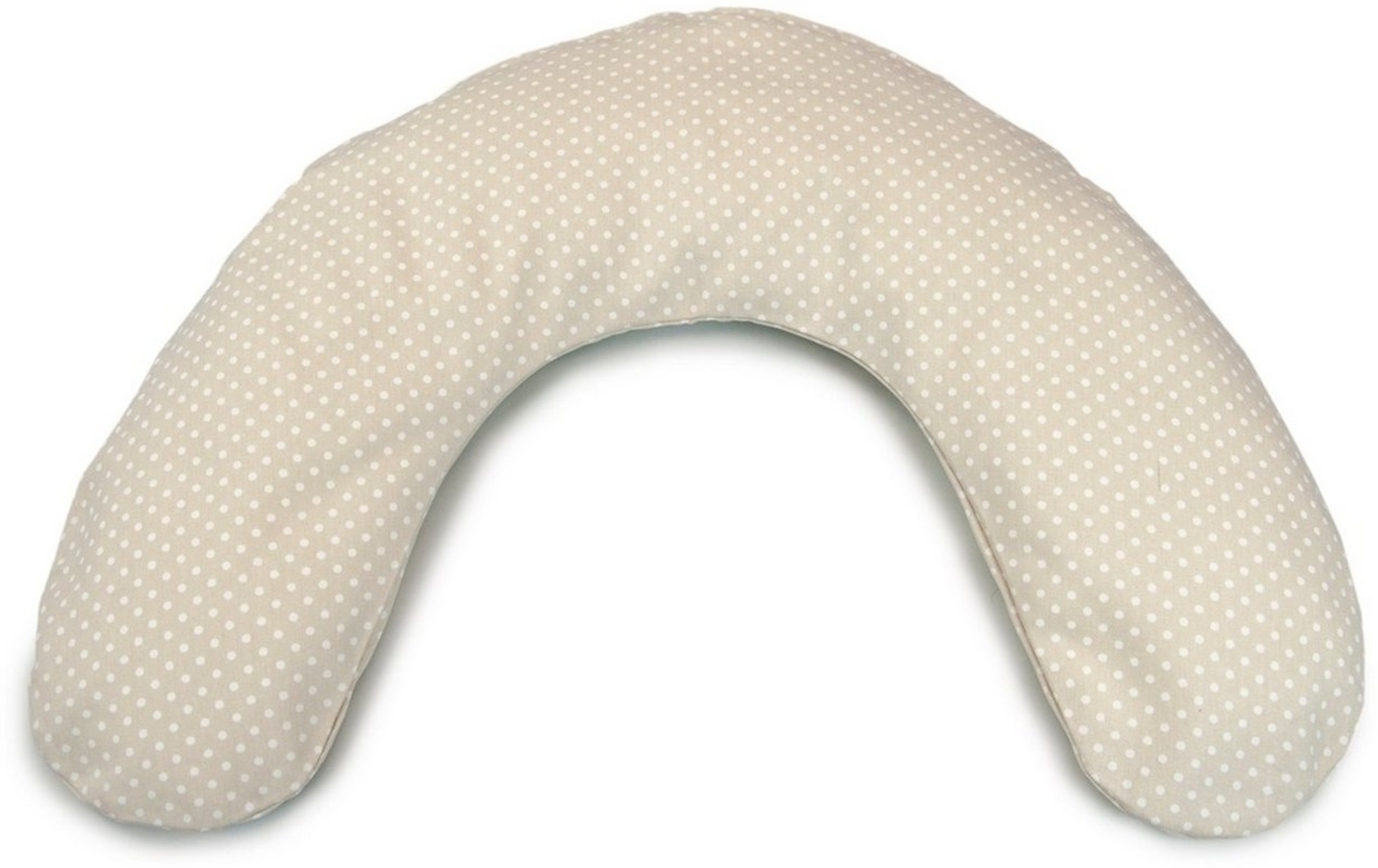 Theraline Frühchenkissen 100 x 15 inkl. Bezug Punkte beige Mikroperlen Bild 1
