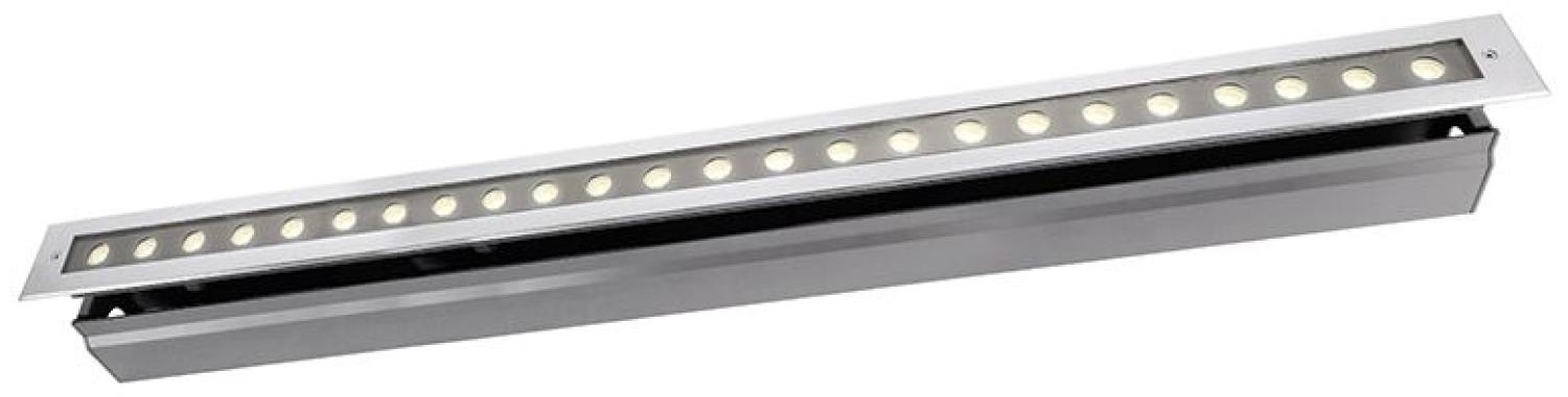 Deko Light Line VI WW Bodeneinbaustrahler Außen LED silber IP67 2300lm 3000K >80 Ra 20° Modern Bild 1