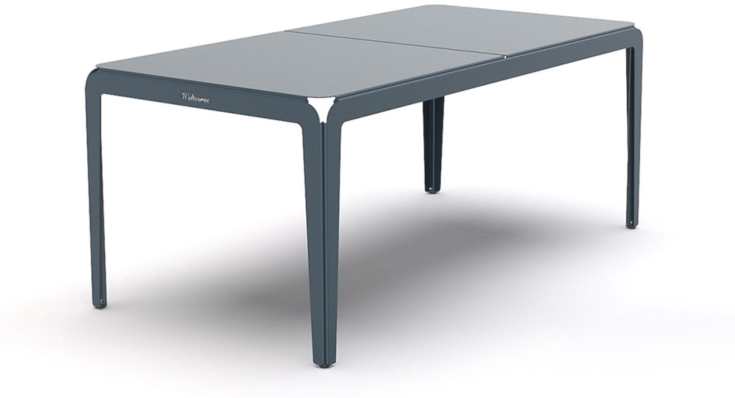 Bended Table / Outdoor Esstisch 180x90 grau/blau Bild 1