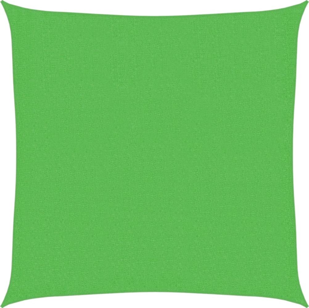 vidaXL Sonnensegel 160 g/m² Hellgrün 3x3 m HDPE 311274 Bild 1