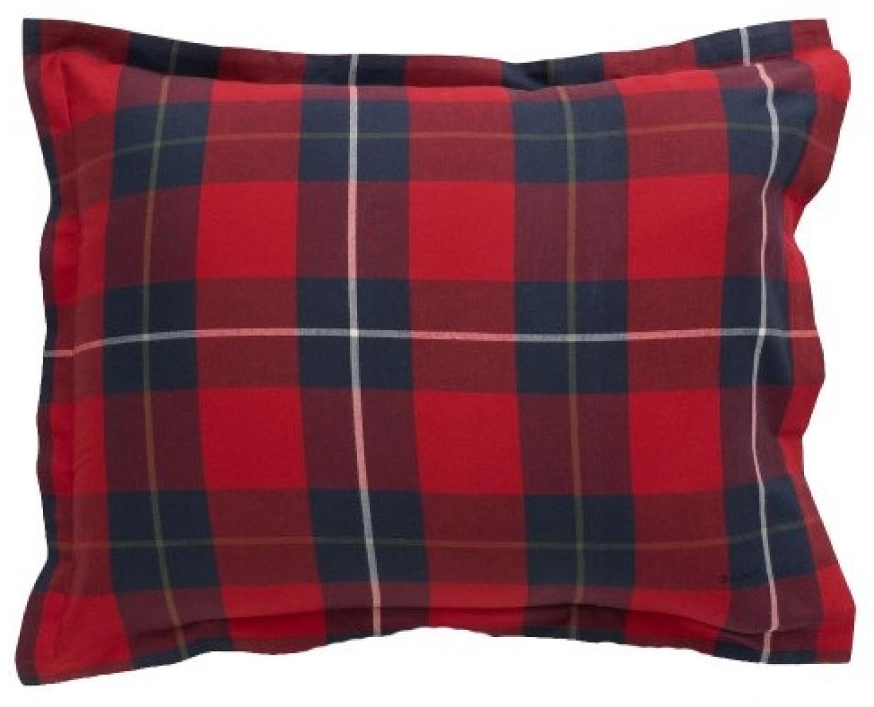 Gant Home Kopfkissenbezug Flannel Check Ruby Red (80x80cm) 851027401-630 Bild 1