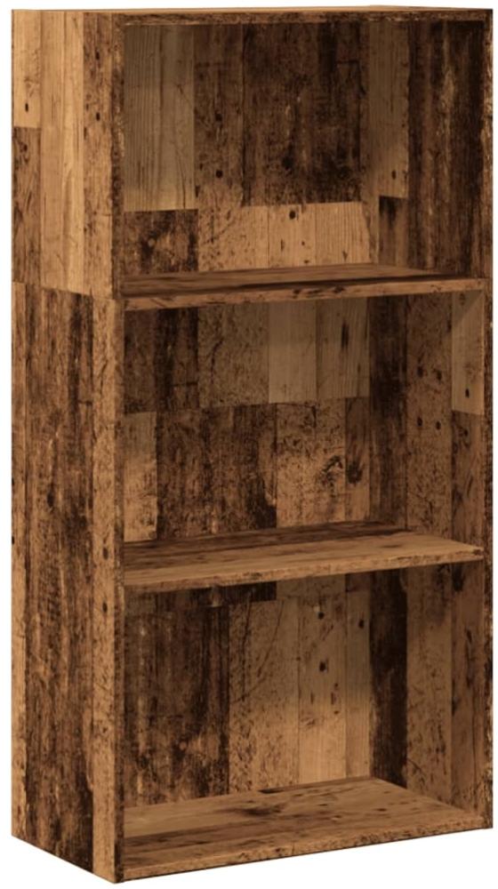 vidaXL Bücherregal Altholz-Optik 60x30x114 cm Holzwerkstoff 857906 Bild 1
