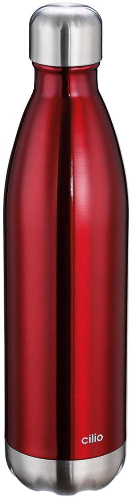 Cilio Elegante Isolierflasche Rot 750 ml Bild 1