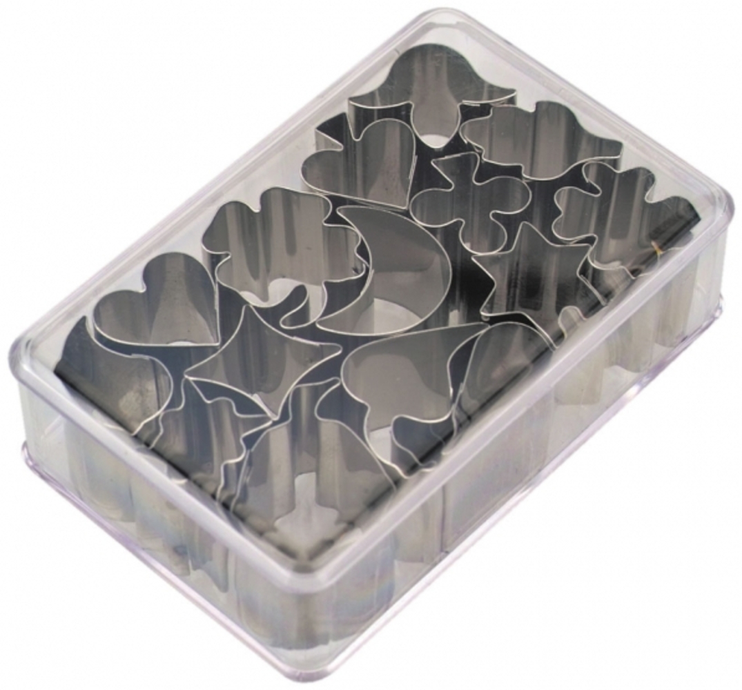 Garnier-Ausstechformen, Edelstahl, 15-teilig, von STÄDTER Bild 1