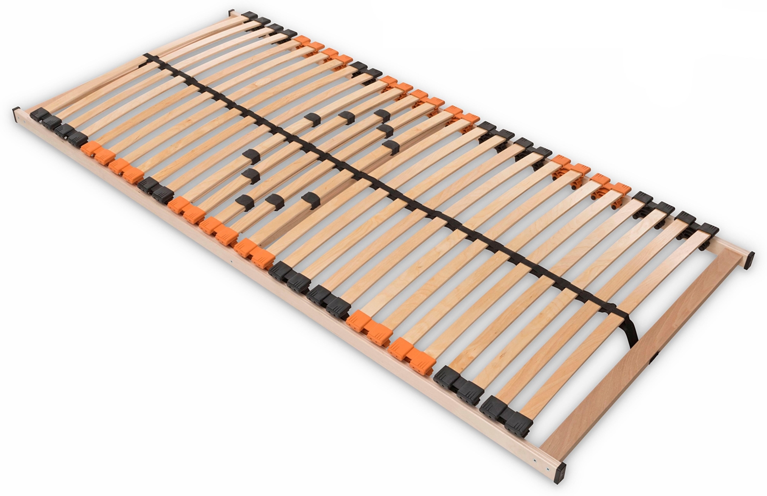 Madera Medifix NV – 7-Zonen-Lattenrost mit Härtegradverstellung, 28 Leisten, Variante: Fertig montiert, Größe: 110x200 cm Bild 1