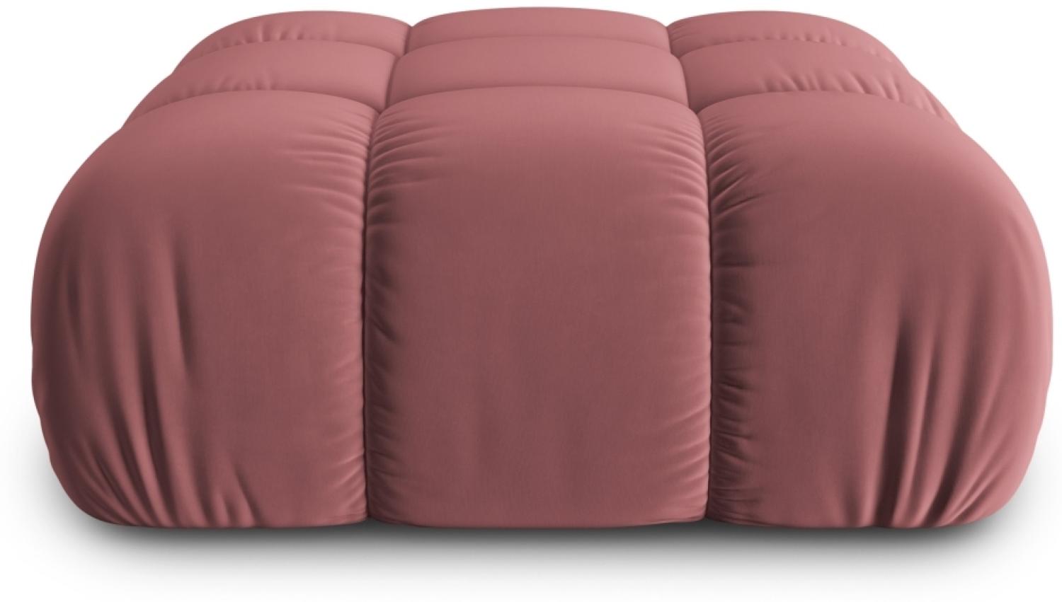 Micadoni Hocker Bellis Samtstoff Rosa Bild 1