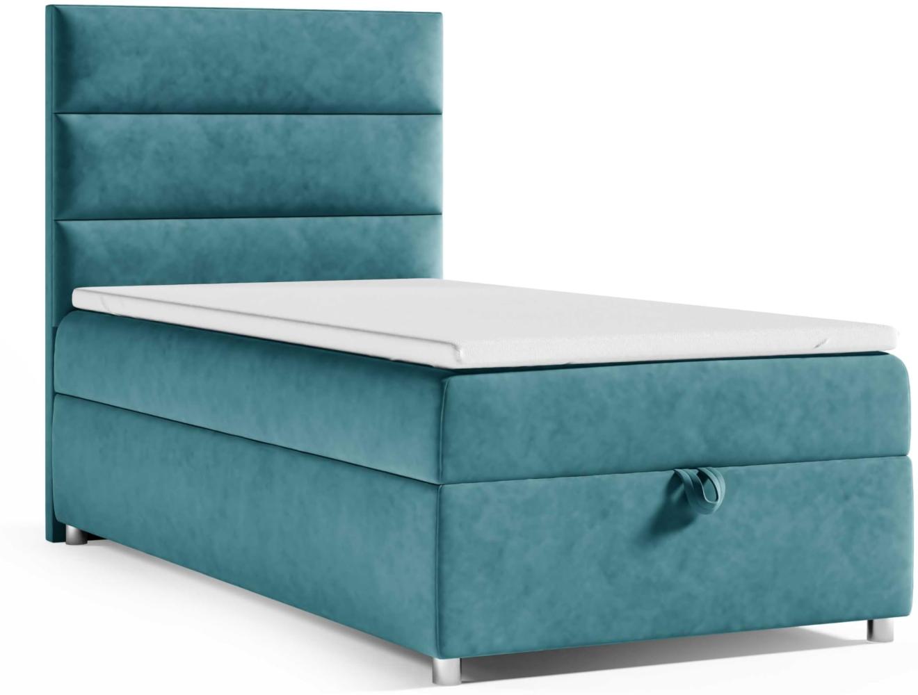 Best for Home Boxspringbett mit Bettkasten Trinity K-4 SINGLE Bonellfederkern inkl. Topper Bild 1