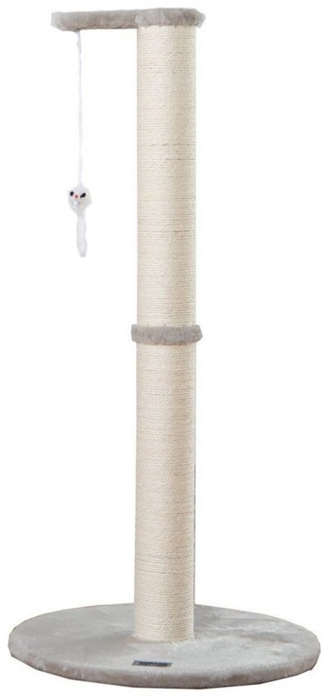 HOME DELUXE Kratzpfosten Sisal NEVA - Grau Bild 1