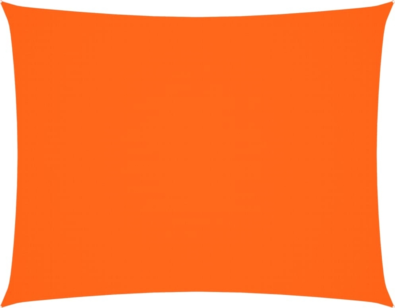 vidaXL Sonnensegel Oxford-Gewebe Rechteckig 6x8 m Orange 135718 Bild 1