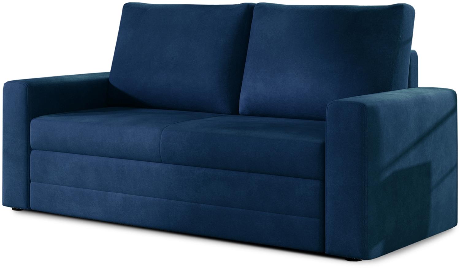 Wave, Sofa, Couch, Dunkelblau Bild 1