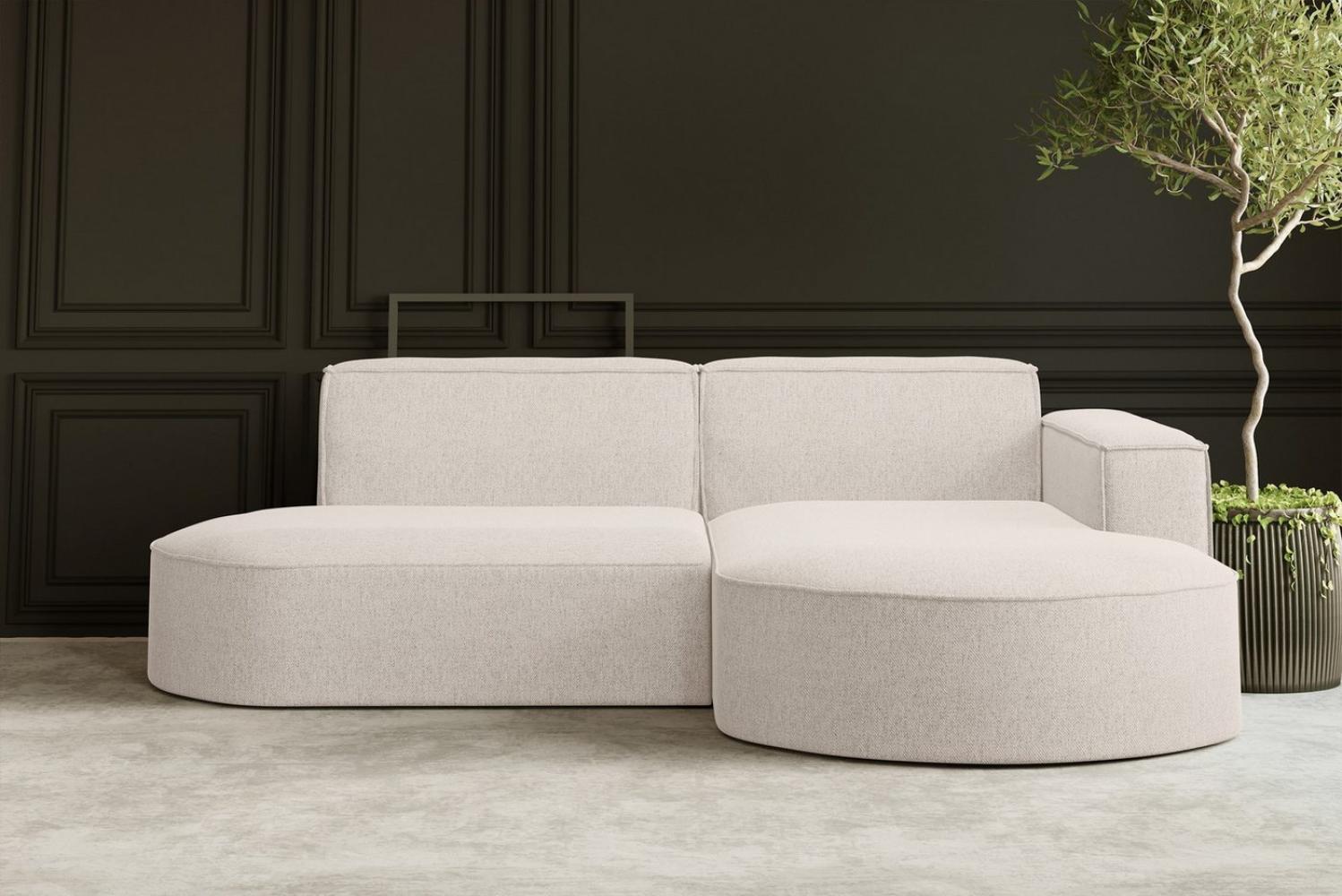 Kaiser Möbel Ecksofa Designer MODENA STUDIO L stoff Poso und Neve Bild 1