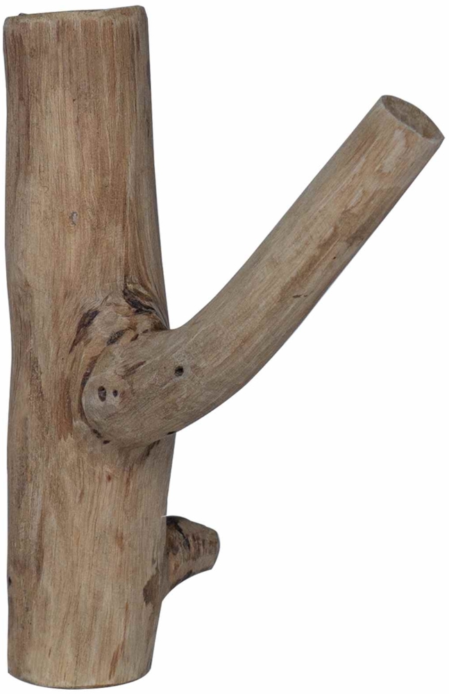 vidaXL Haken Braun 4 x 4 x 14 cm Massives upgecyceltes Holz 42012377 Bild 1