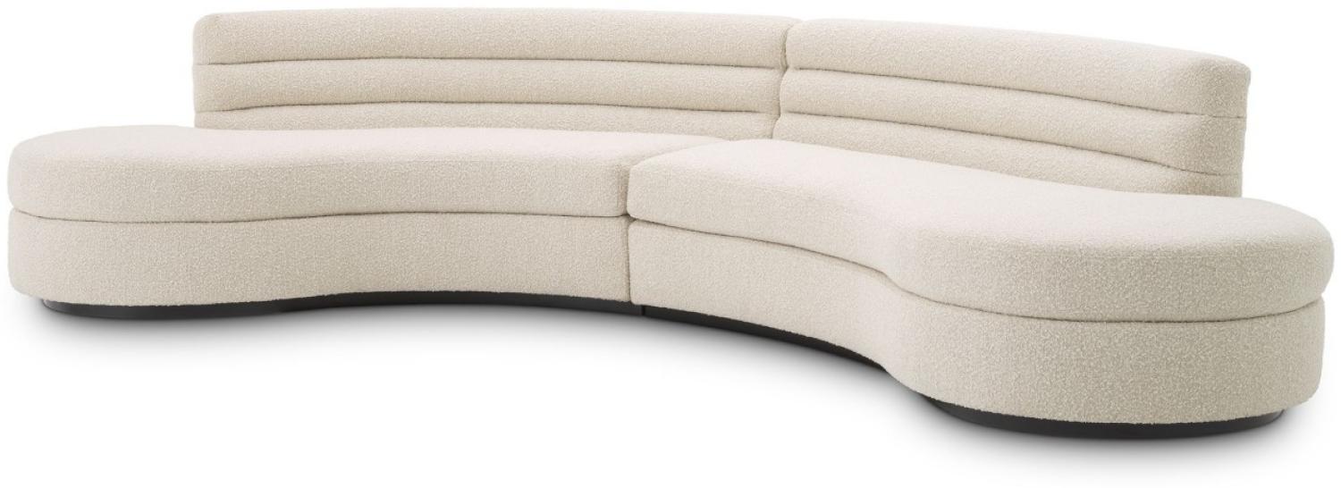 EICHHOLTZ Sofa Lennox Bouclé Cream Bild 1