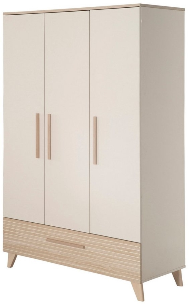 roba® Kinderkleiderschrank Sidney - Schrank mit großer Schublade für Baby- & Kinderzimmer Bild 1