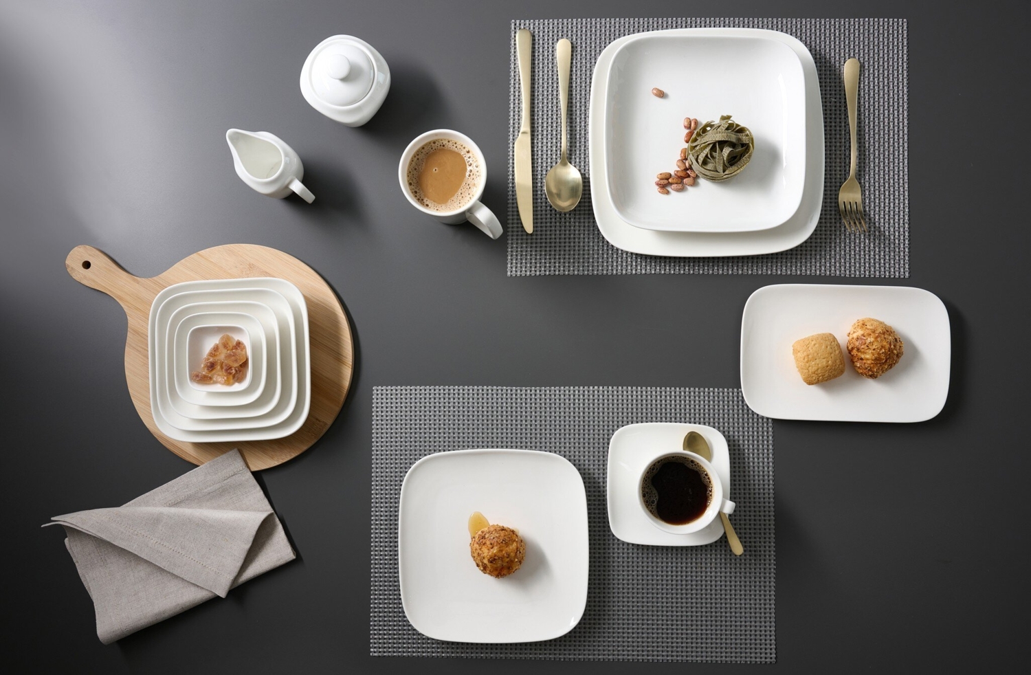 Servierplatte 23x15 cm 2er Set Arena Bild 1