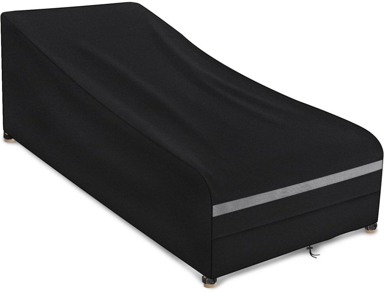 Gartenliege Abdeckung 200x75x40/70 cm Wasserdicht Winterfest Oxford Gewebe Bild 1