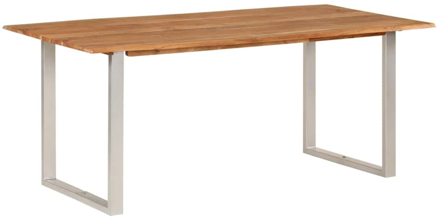 vidaXL Esstisch 180×90×76 cm Massivholz Akazie [286476] Bild 1