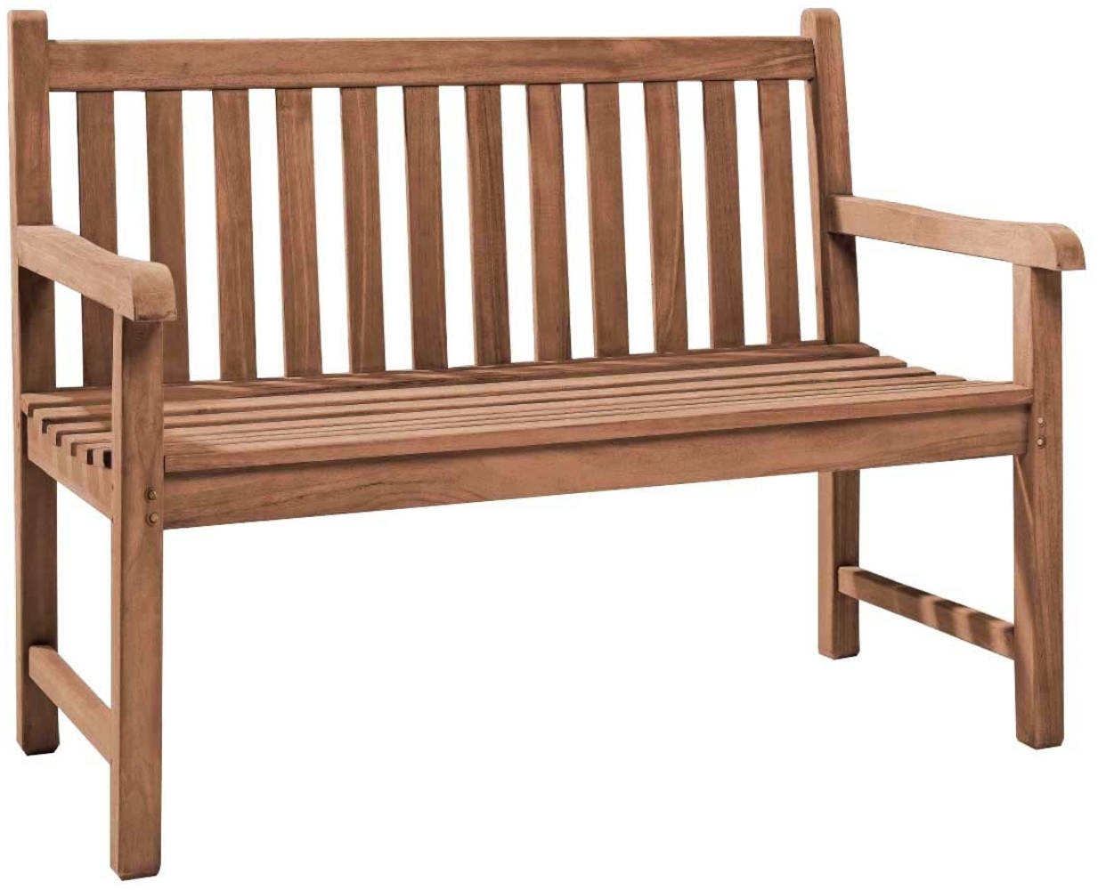 Gartenbank Kampen, Echtholz, Holzfarben, 120 x 92 x 60 cm Bild 1