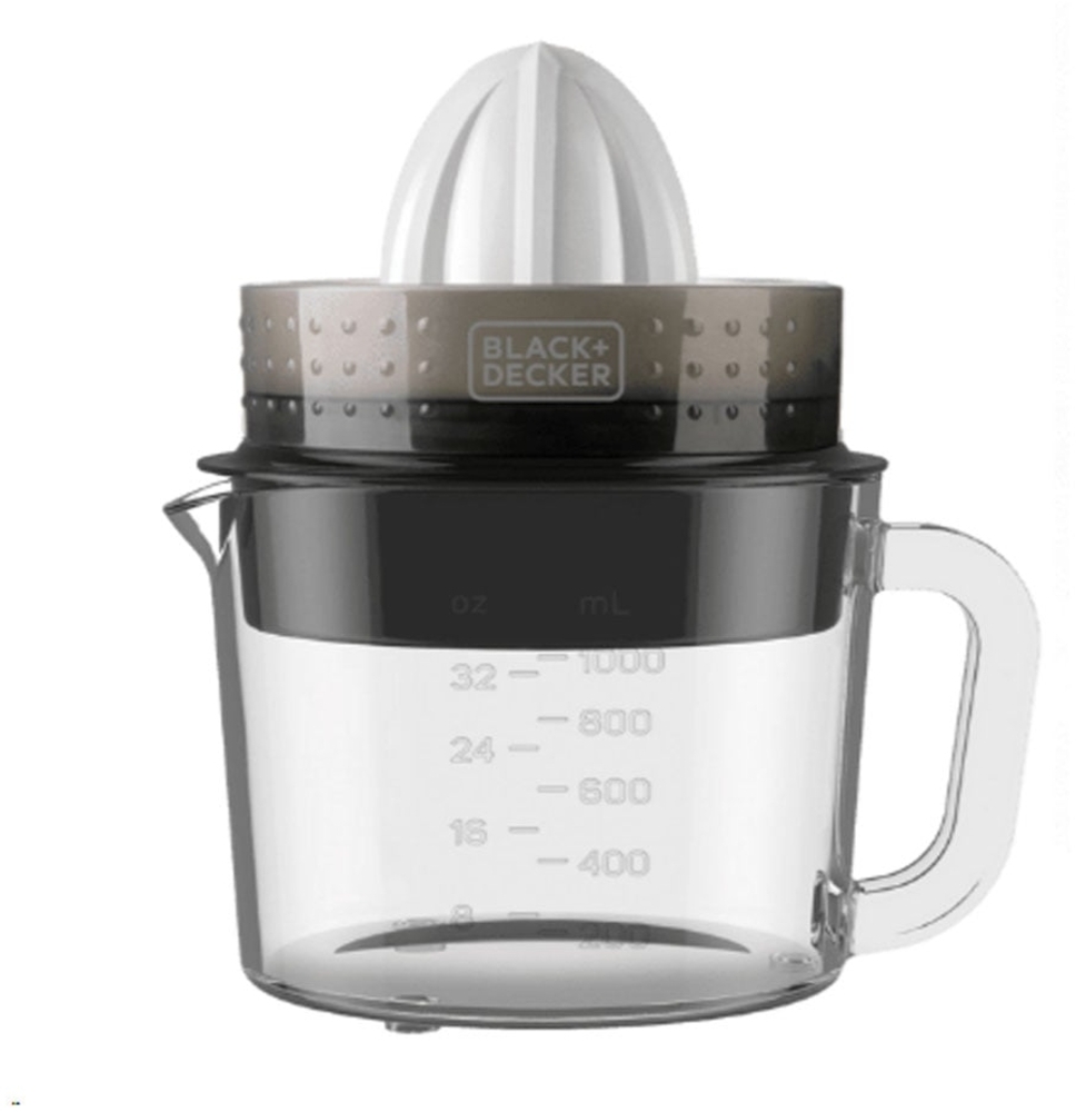Black + Decker BXCJ30E Zitruspresse weiß/transparent Bild 1
