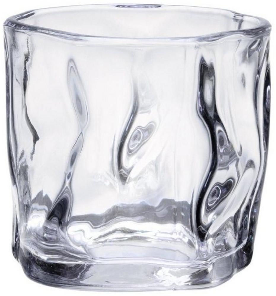 Zoha Diamond Clear 200ml - Premium Trinkgläser für Eiskaffee, Cocktails, Longdrinks, Wasser, Tee, Kaffee, Saft & Whisky - Elegantes Diamant-Design - Hitzebeständig & Spülmaschinenfest (2er Set) Bild 1