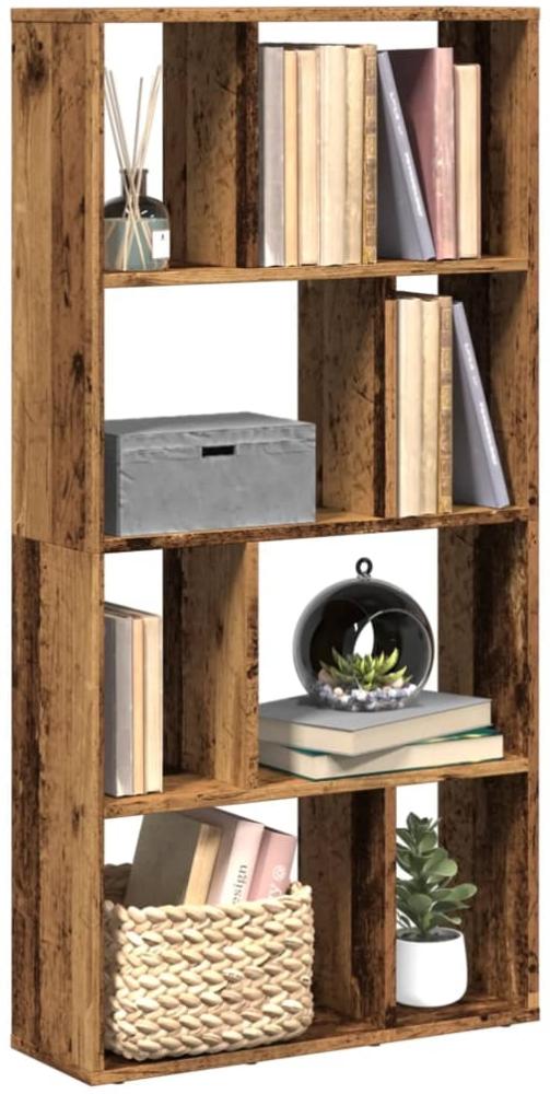 vidaXL Bücherregal Altholz-Optik 60x20x120 cm Holzwerkstoff 858154 Bild 1