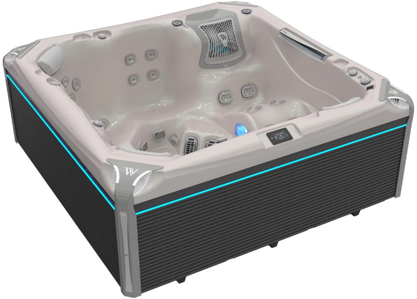 Wellis Kilimanjaro Life Premium Whirlpool Außenwhirlpool 236x236x95cm für 6 Personen inkl. Thermocov Bild 1