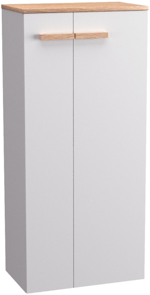 BADEDU HIERA Midischrank 50 cm breit, Weiß Bild 1
