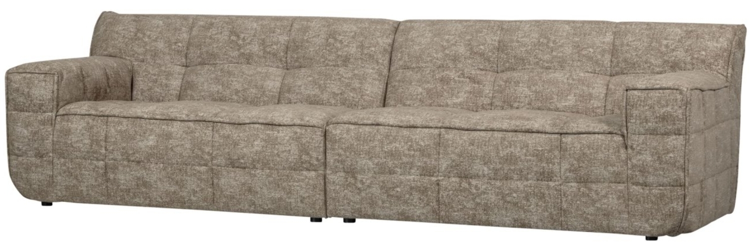 Sofa Timor aus Chenille-Stoff, Natur Bild 1