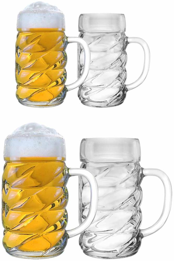 Stölzle Oberglas DIAMOND Maßkrug Bierkrug 4er Set Bild 1