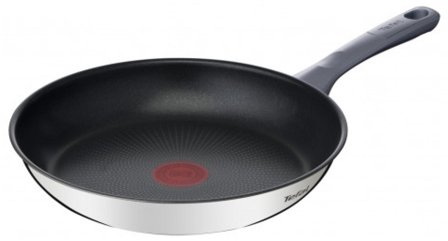 Tefal Daily Cook G7300755 Rund Allzweckpfanne Edelstahl Titan Edelstahl Keramik Halogen Versiegelte Platte Gas Induktion Bild 1