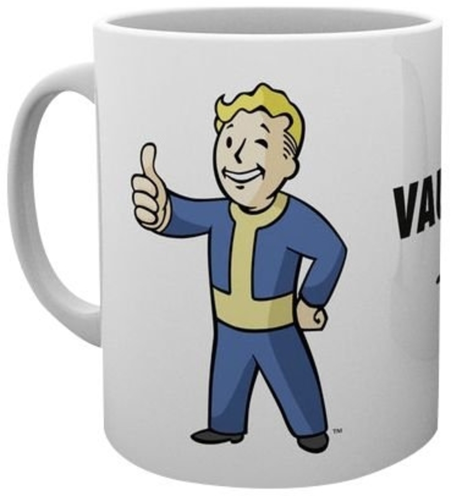 ABYstyle Mug Fallout 4 Vault Tec, Keramik, Multicolored, 12 x 12 x 0. 38 cm Bild 1