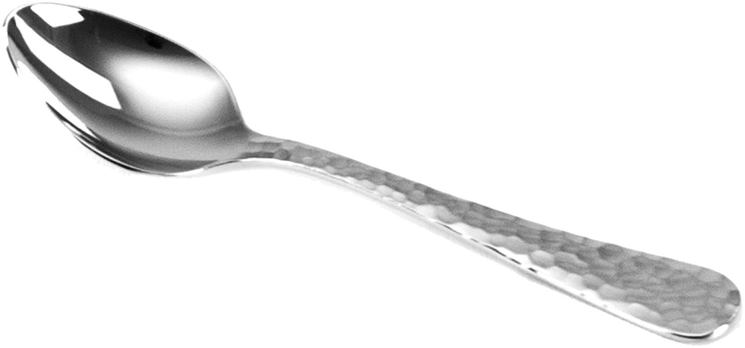 Solex Lena Besteckset Moccalöffel 12 Stück Hammerschlagoptik Bild 1