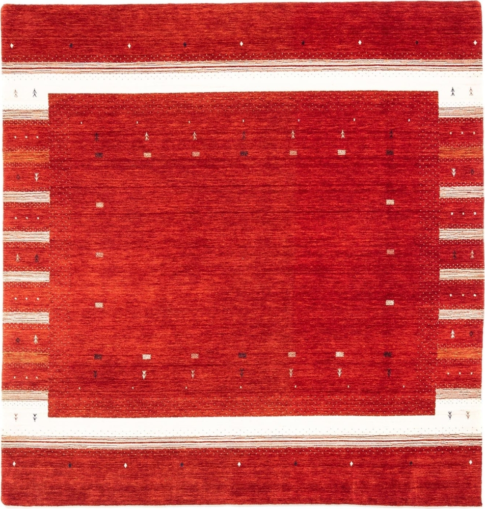 Morgenland Wollteppich - 256 x 249 cm - Rot Bild 1