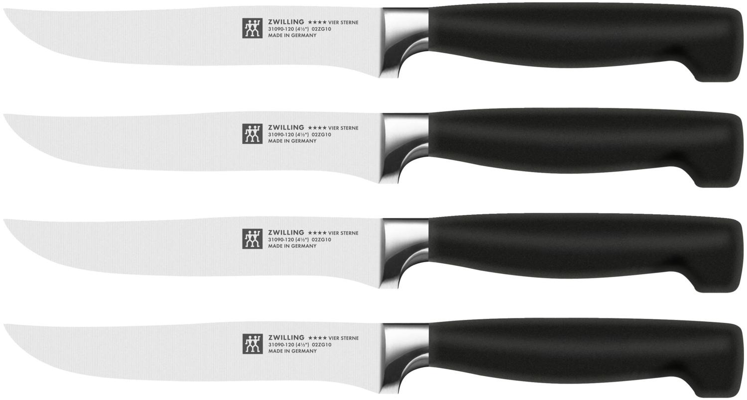 ZWILLING **** VIER STERNE Steakmesserset 4-tlg Bild 1