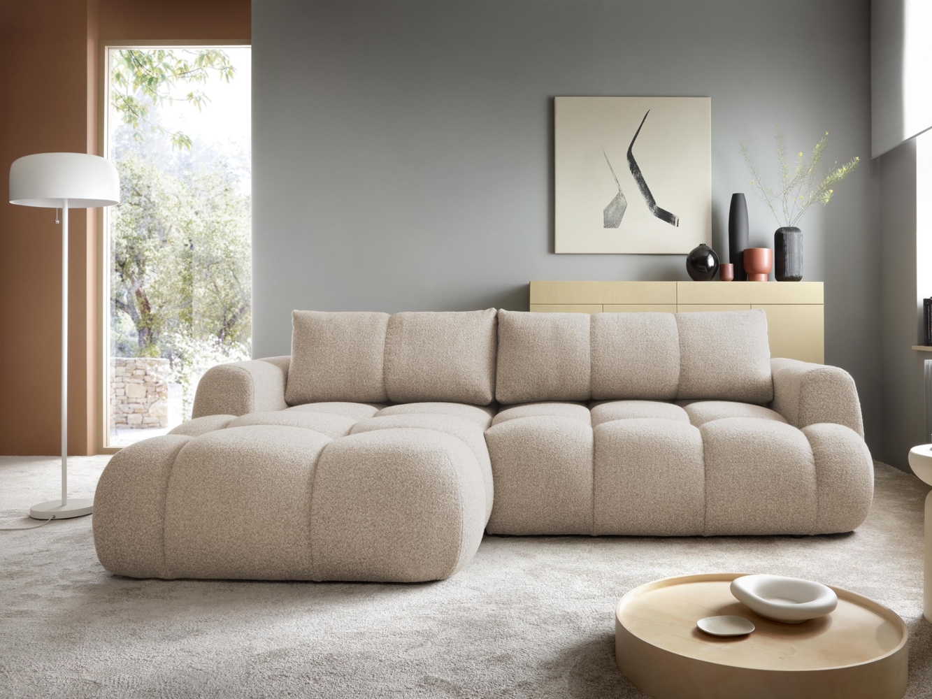 Ecksofa Messirt (Farbe: Now Or Never 06, Seite: Links) Bild 1