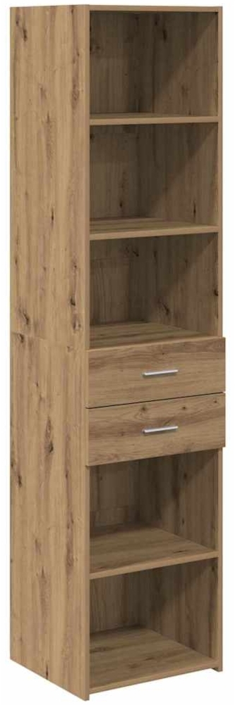 vidaXL Highboard Artisan-Eiche 45 x 42,5 x 185 cm Holzwerkstoff 3402639 Bild 1