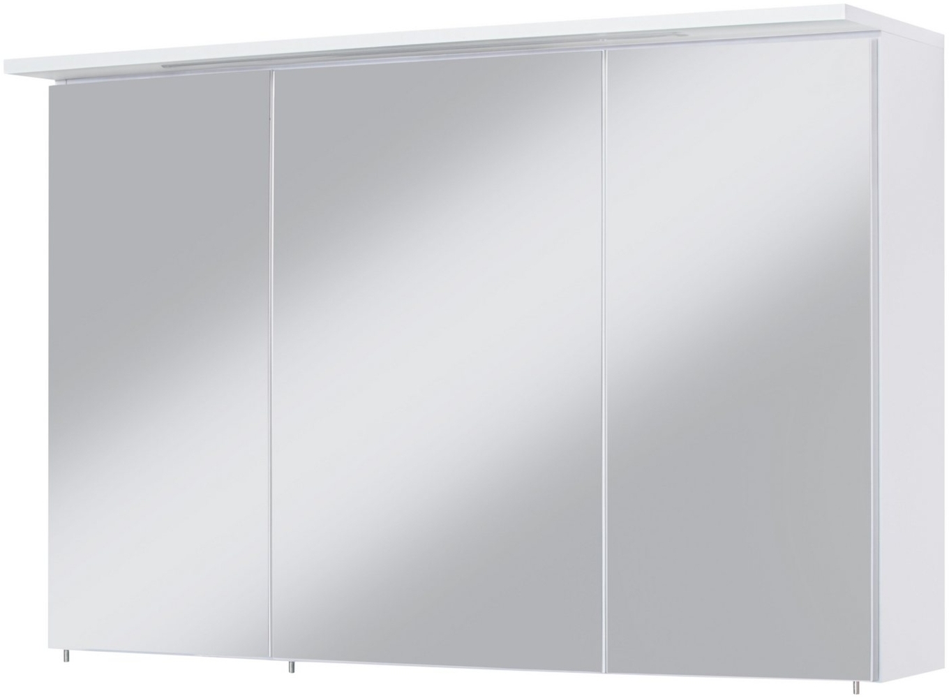 welltime Spiegelschrank Flex Breite 100 cm, mit 3D-Spiegeleffekt Bild 1