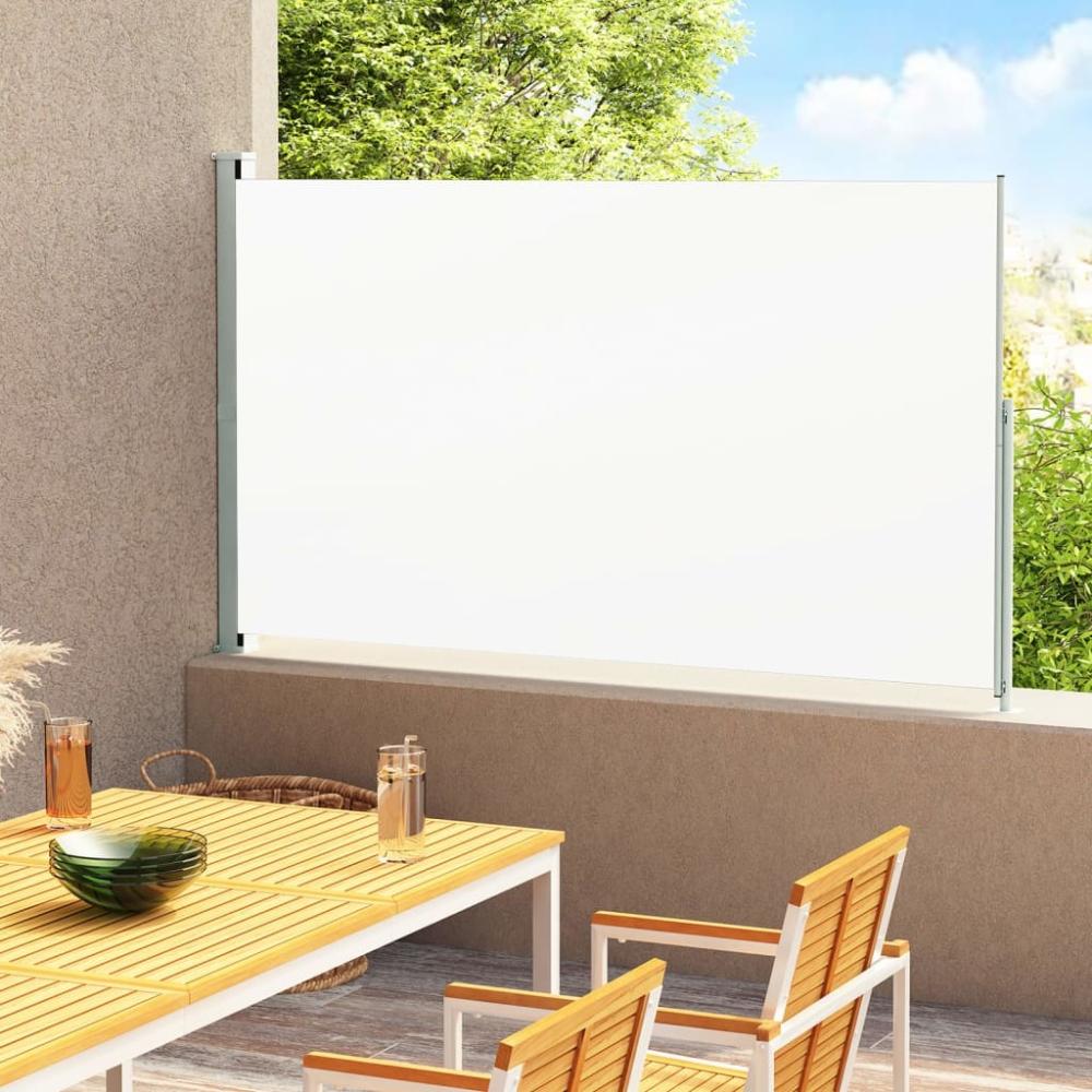 vidaXL Seitenmarkise Ausziehbar 180x300 cm Creme 313400 Bild 1