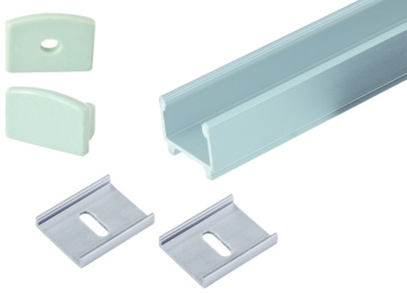 Rutec Licht B68415 Rutec Aluprofil 23/18 - 2 Meter Bild 1