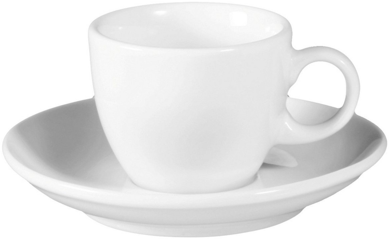 Becher Seltmann Weiden VIP. weiß Espressotasse+Untertasse 0,09l, Porzellan Bild 1