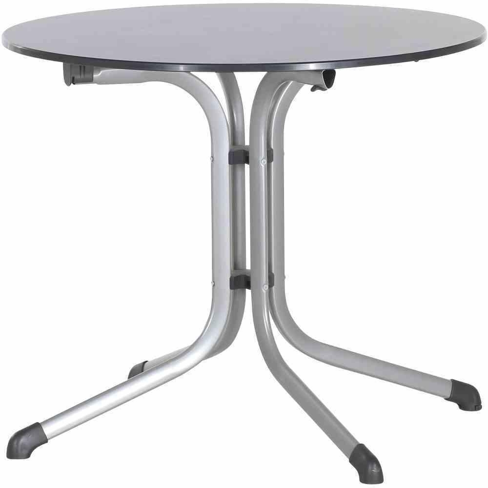 Sieger Boulevard-Klapptisch Boulevard-Klapptisch klappbar, Stahl Graphit 85 x 73 x 85 cm Bild 1