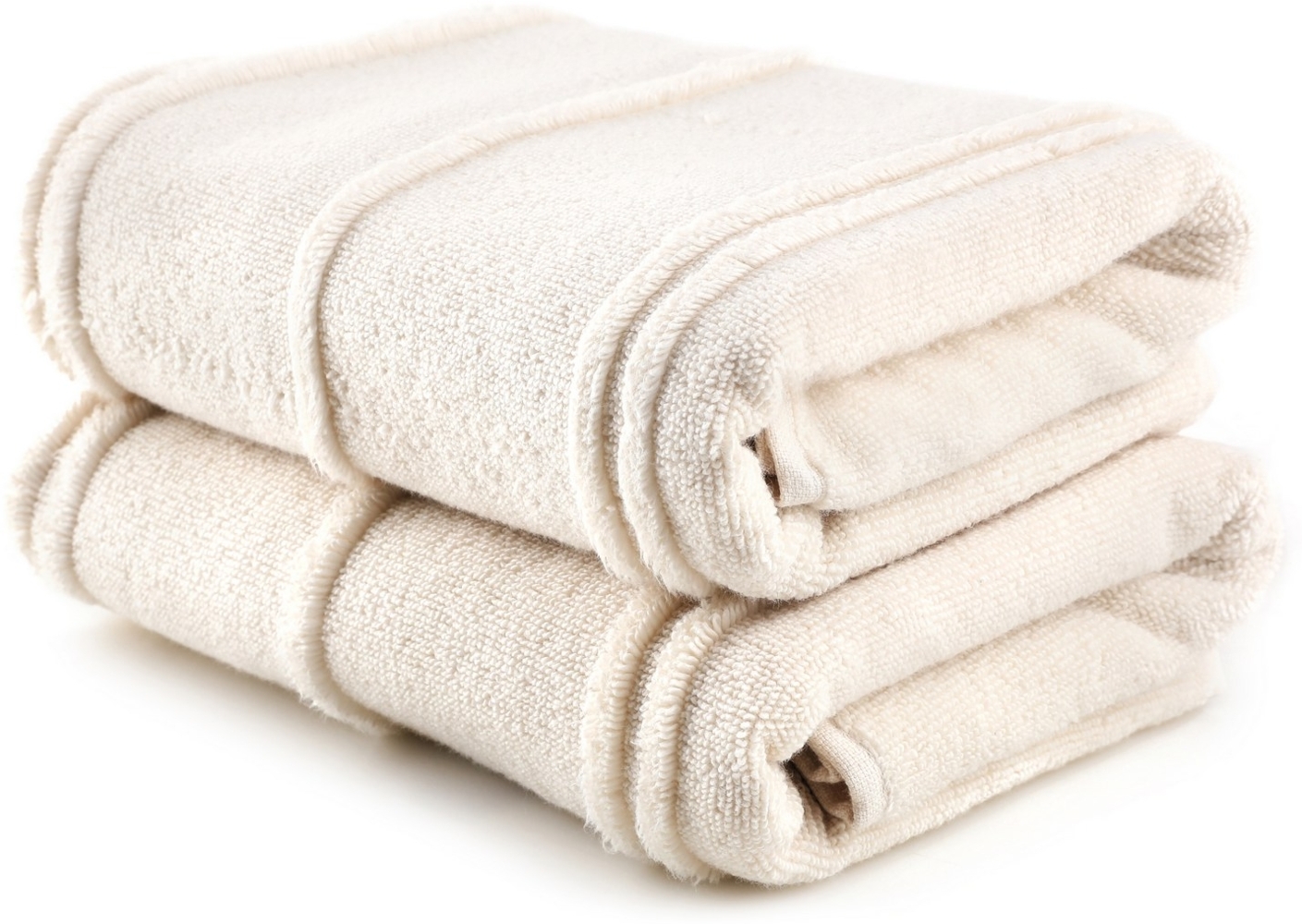 Badetuch-Set (2 Stück), 'Arden', Cappuccino, 75x150 cm Bild 1