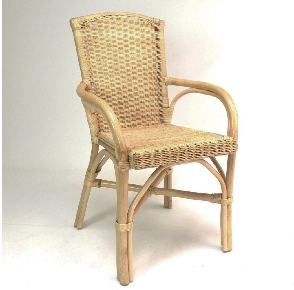 Rattanstuhl "Home" Deko Dekoration Accessoire Arrangement Wohndekoration Bild 1