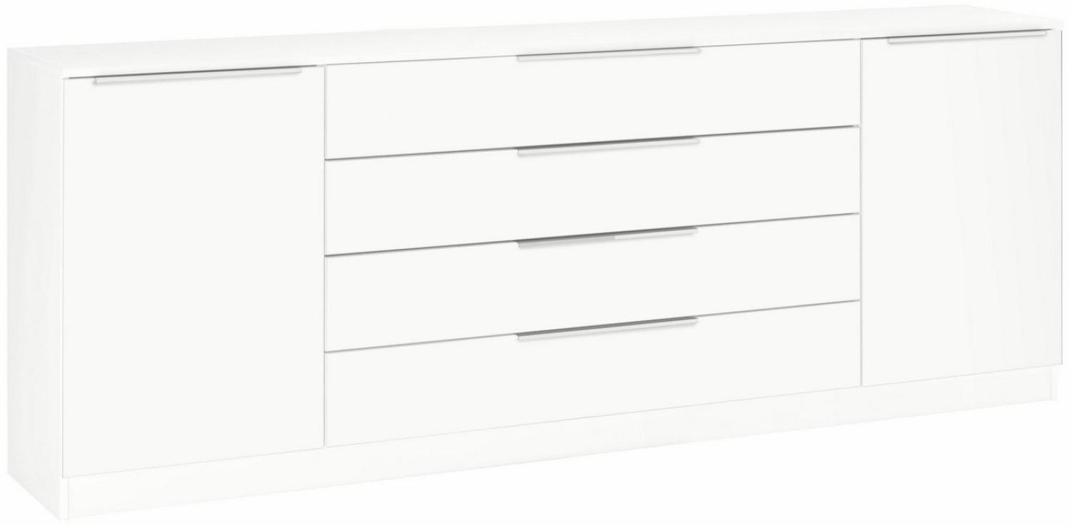 borchardt Möbel Kommode Oliva, Breite 200 cm, mit 4 Schubkästen Bild 1