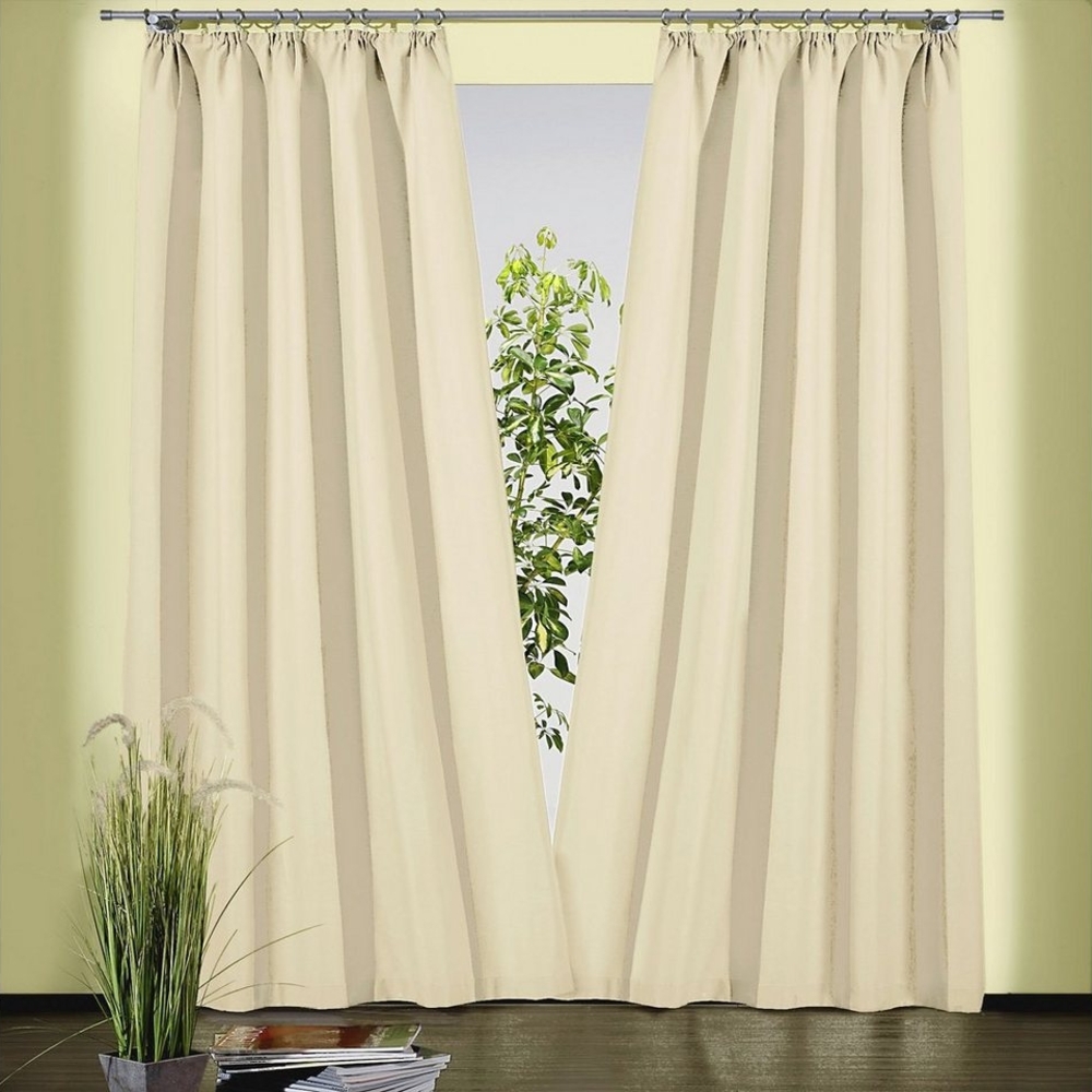 Weckbrodt Vorhang Sento, Kräuselband (1 St), blickdicht, Baumwolle, blickdicht, matte Struktur, unifarben, Gardine, Store Bild 1