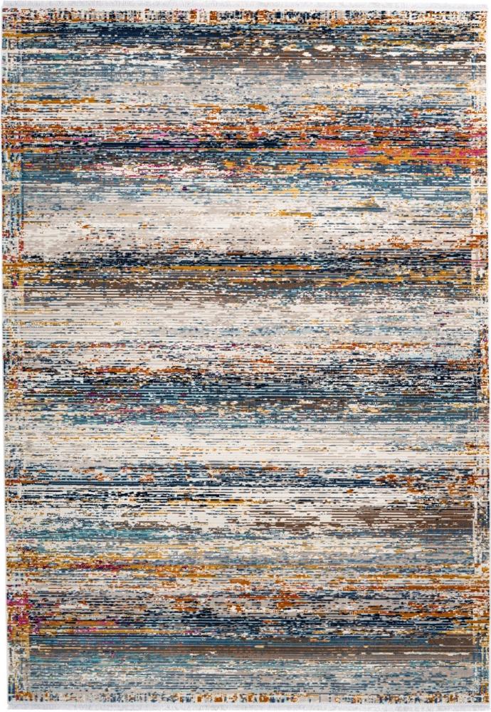 Kurzflorteppich Kaleo 100 Blau 120x170 cm Bild 1